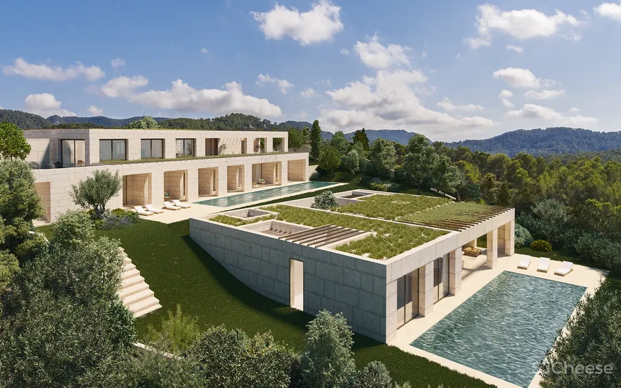 狂砸28亿在一座岛上建50栋豪宅!18位顶级设计师联手打造,豪华别墅一次性看个够!