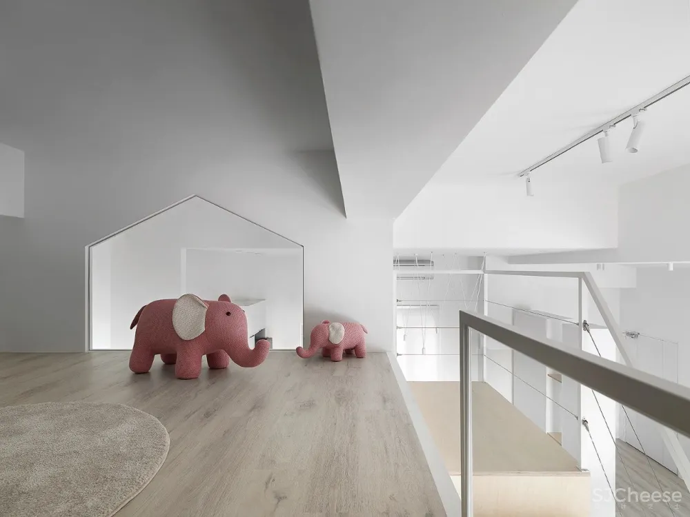 149㎡纯白原木空间，素雅舒适是家的灵魂！