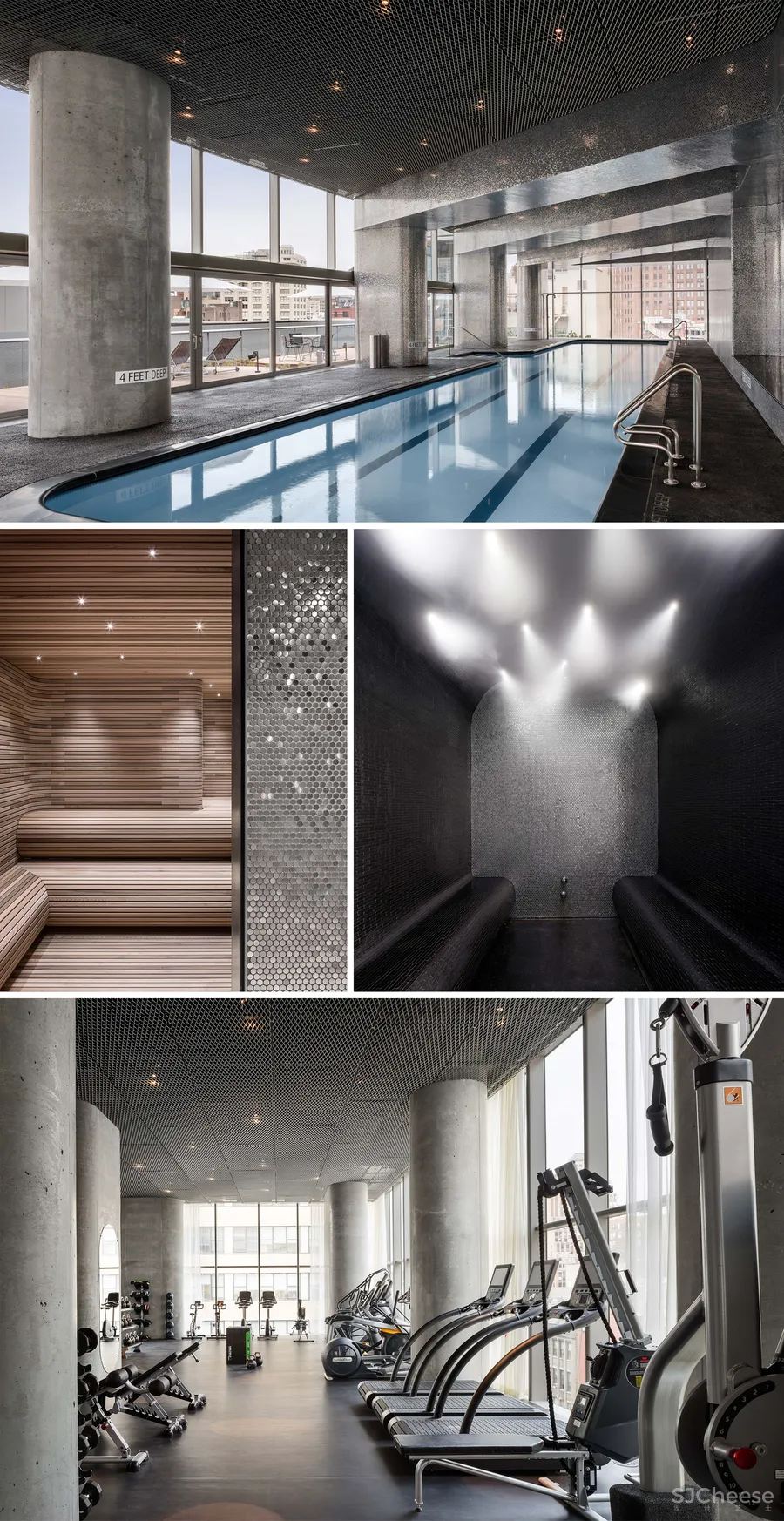 毛坯感的顶层公寓，一个月租金68万，三种软装陈设，哪种更高级？