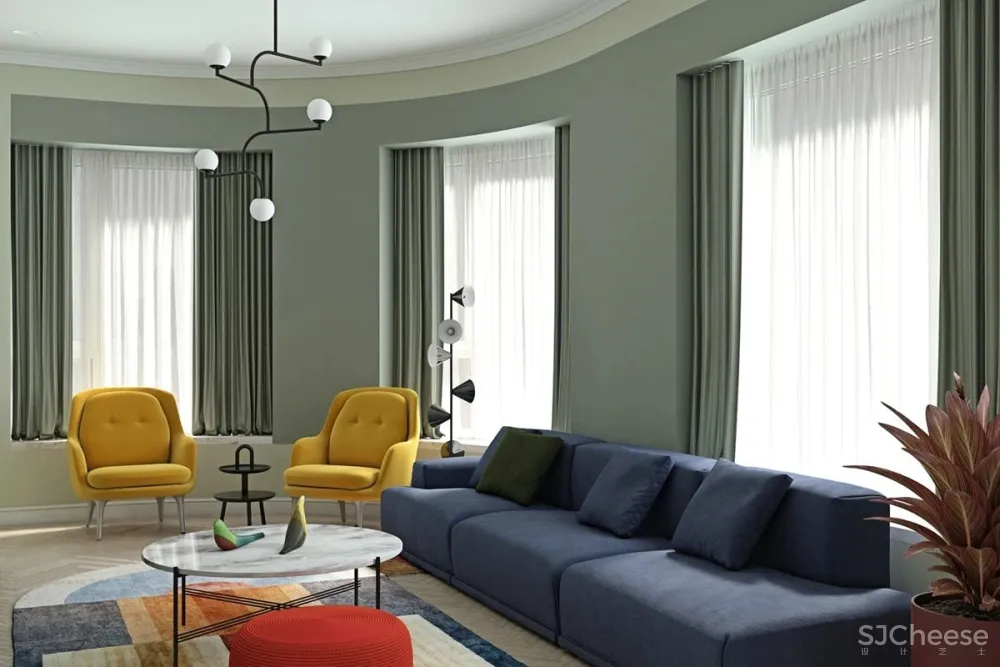 家居灵感绿色主题设计