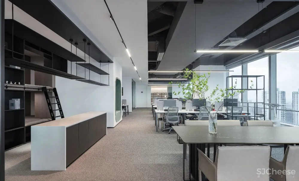 肆境设计 × 思域办公空间:沉思的空间行者