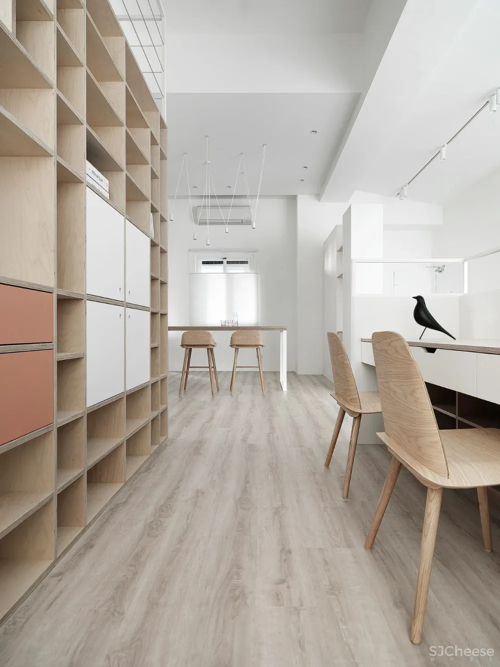 149㎡纯白原木空间，素雅舒适是家的灵魂！