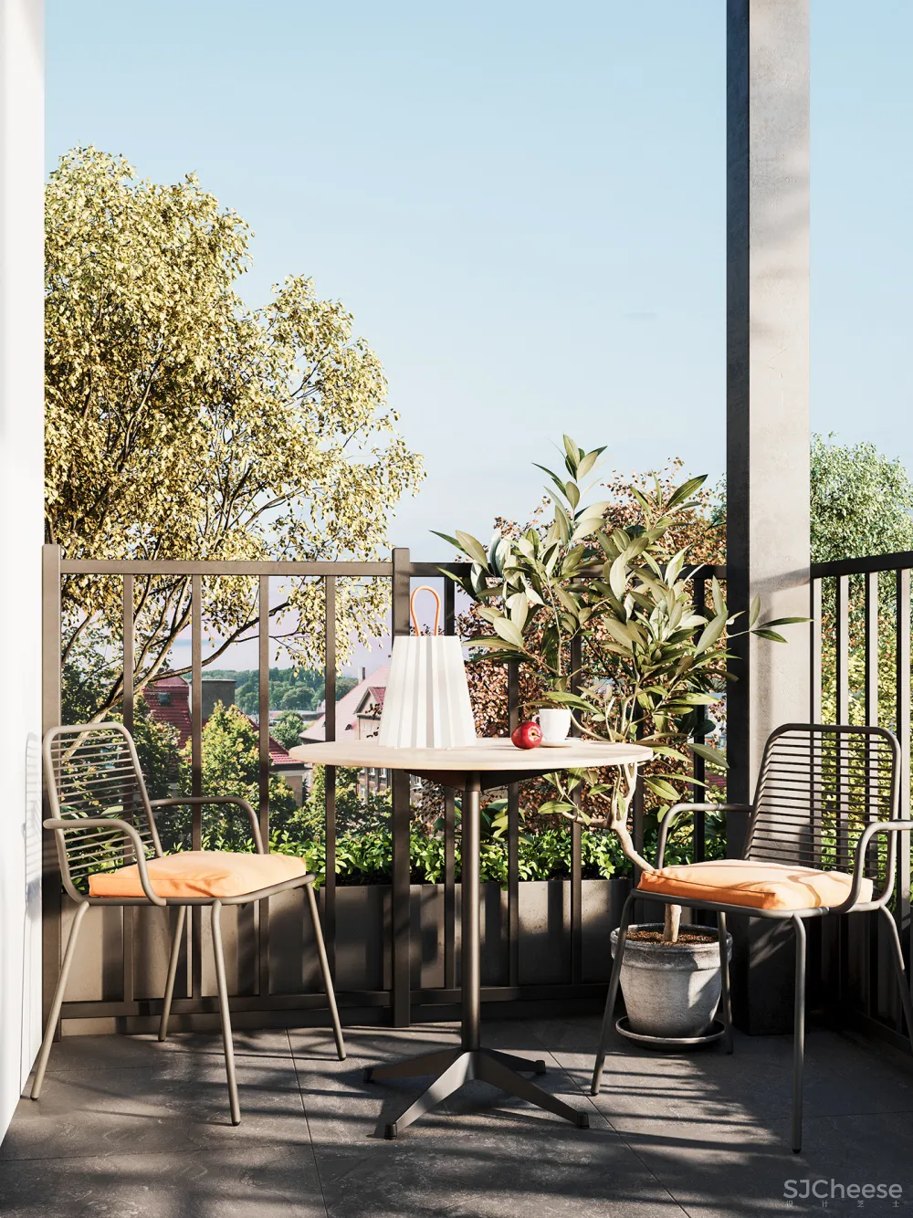 55㎡ 封了阳台, 多出 2 间房,「违章搭建」真实用!