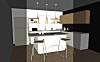 厨房SU模型合集-家装厨房餐厅设计效果草图大师sketchup-25套SKP模型-1.4G