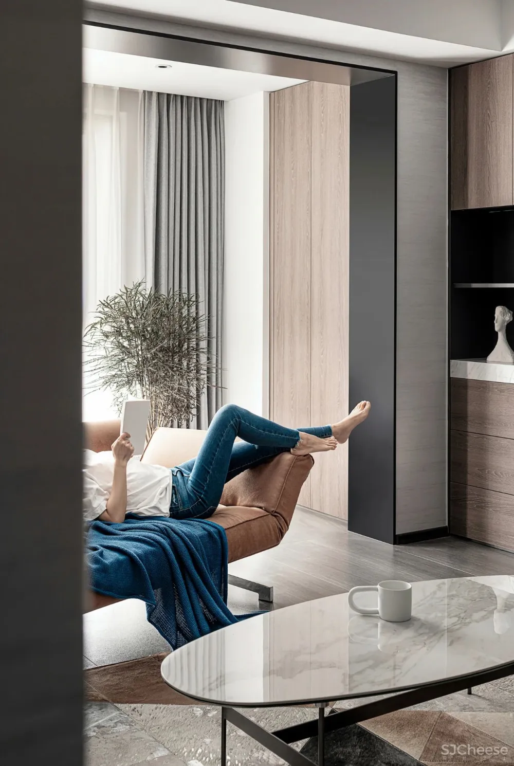 118㎡自然主义风格，32㎡豪华主卧，一个人住也太舒服！