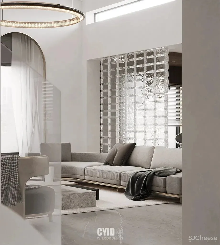 极简白 体块感，优雅现代的艺术大宅