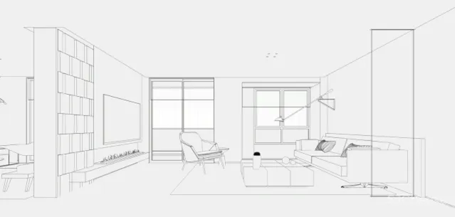 深圳洲际建筑装饰丨极简 黑与白的平衡之道