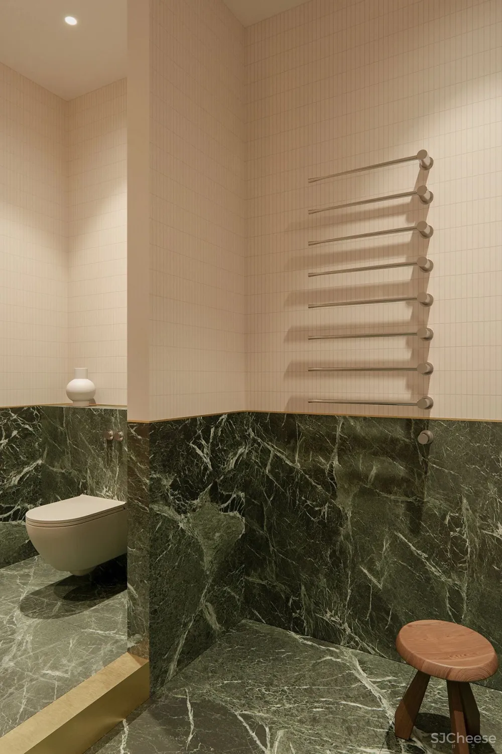 124㎡ 一室一厅,从客厅到卧室都很有格调