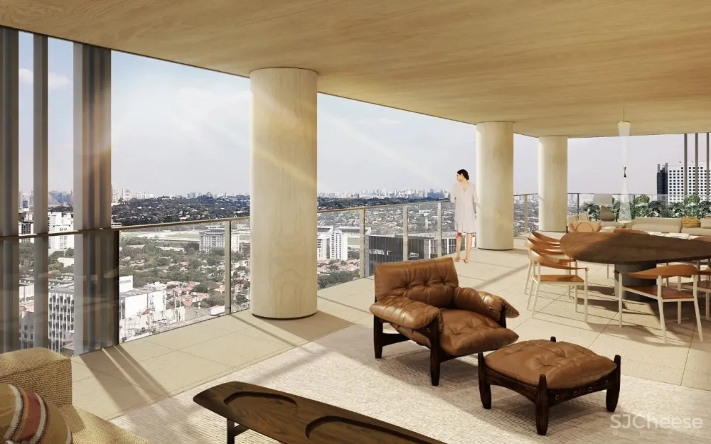 一梯两户的平层公寓楼样板房公开,自然奢华才有的高级感