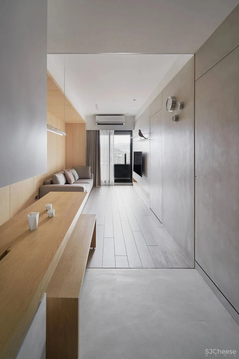 49㎡三口之家,这样设计超级显大!