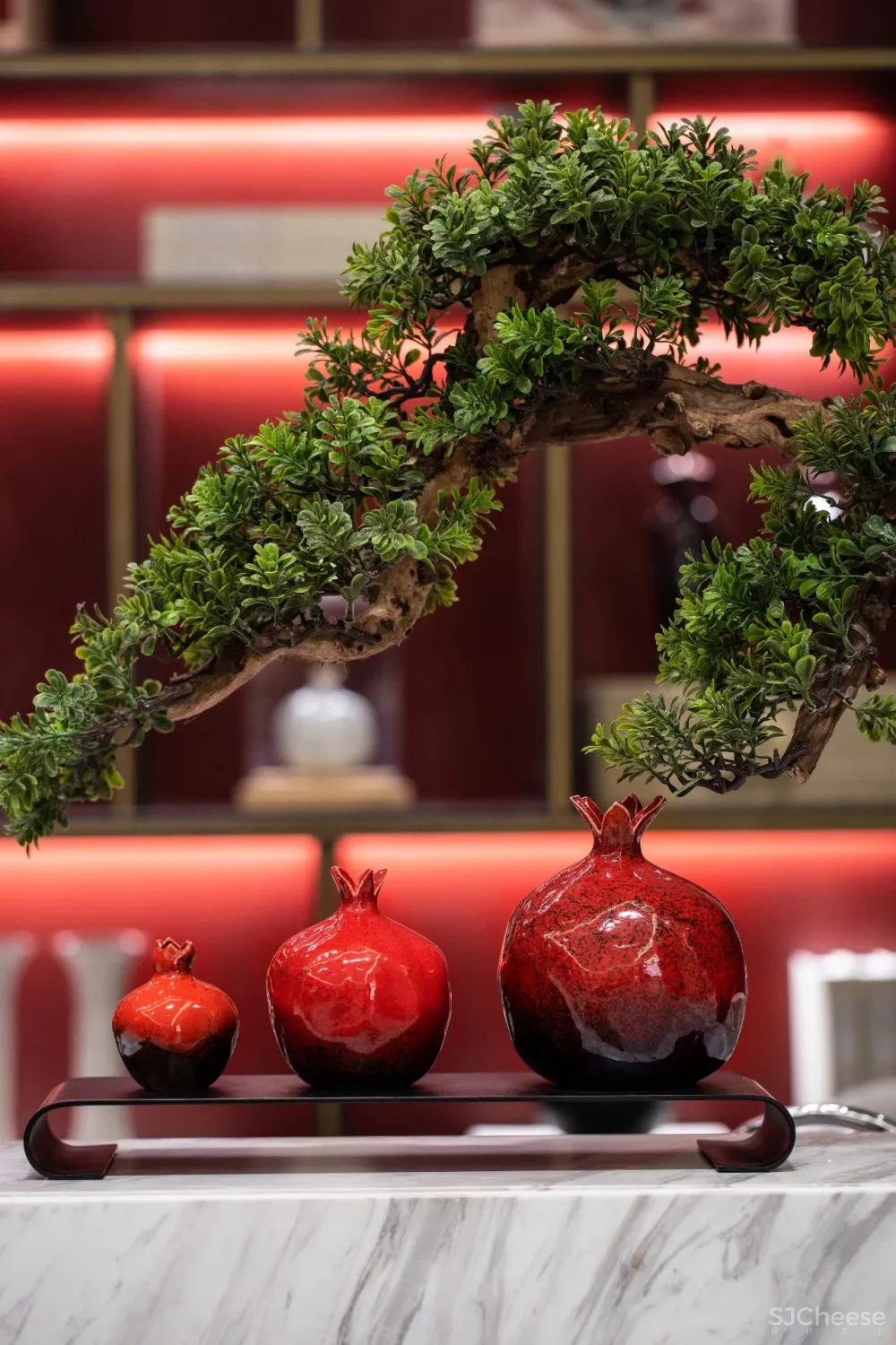 高级黑 中国红,曲直方圆之间的至简至美!