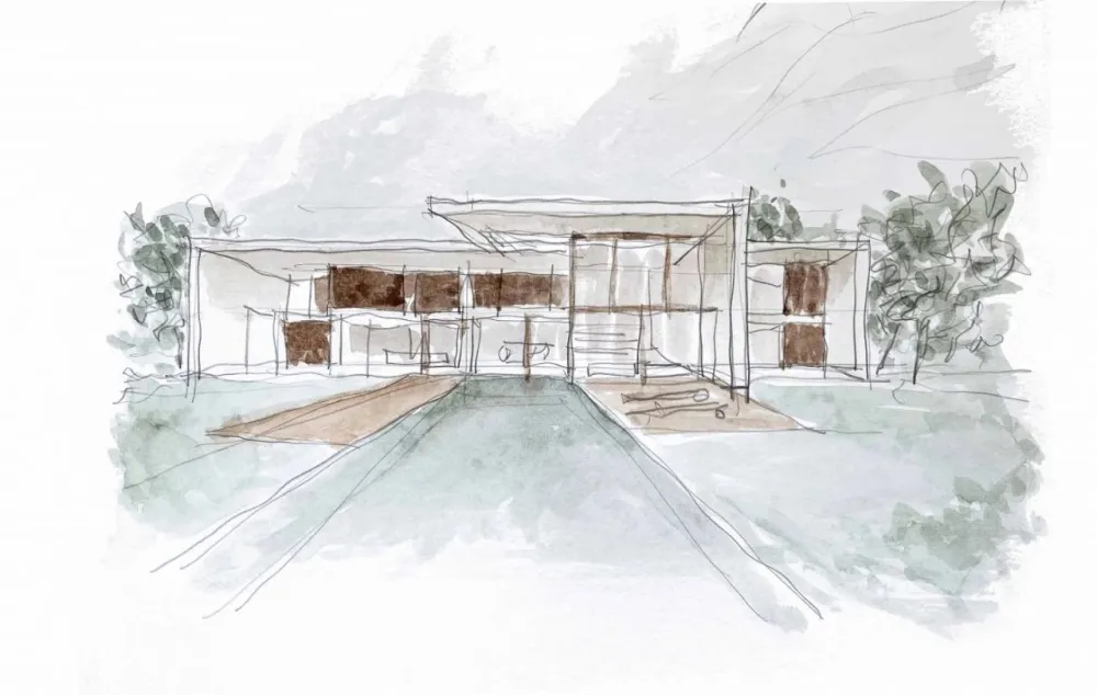 1157m²极简别墅，出繁入简，心境悠远