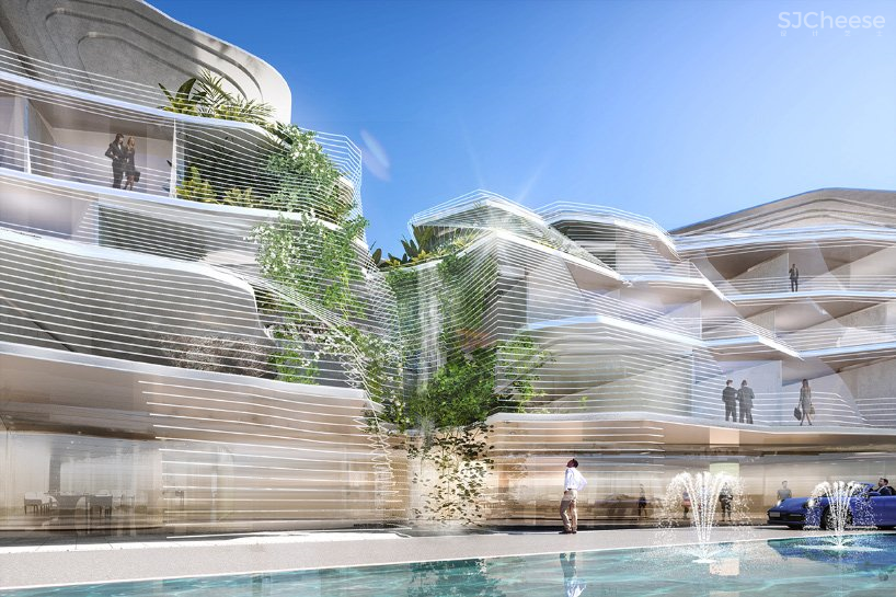 法国凯宾斯基最新酒店方案曝光，靠山而建，山和海都是景观