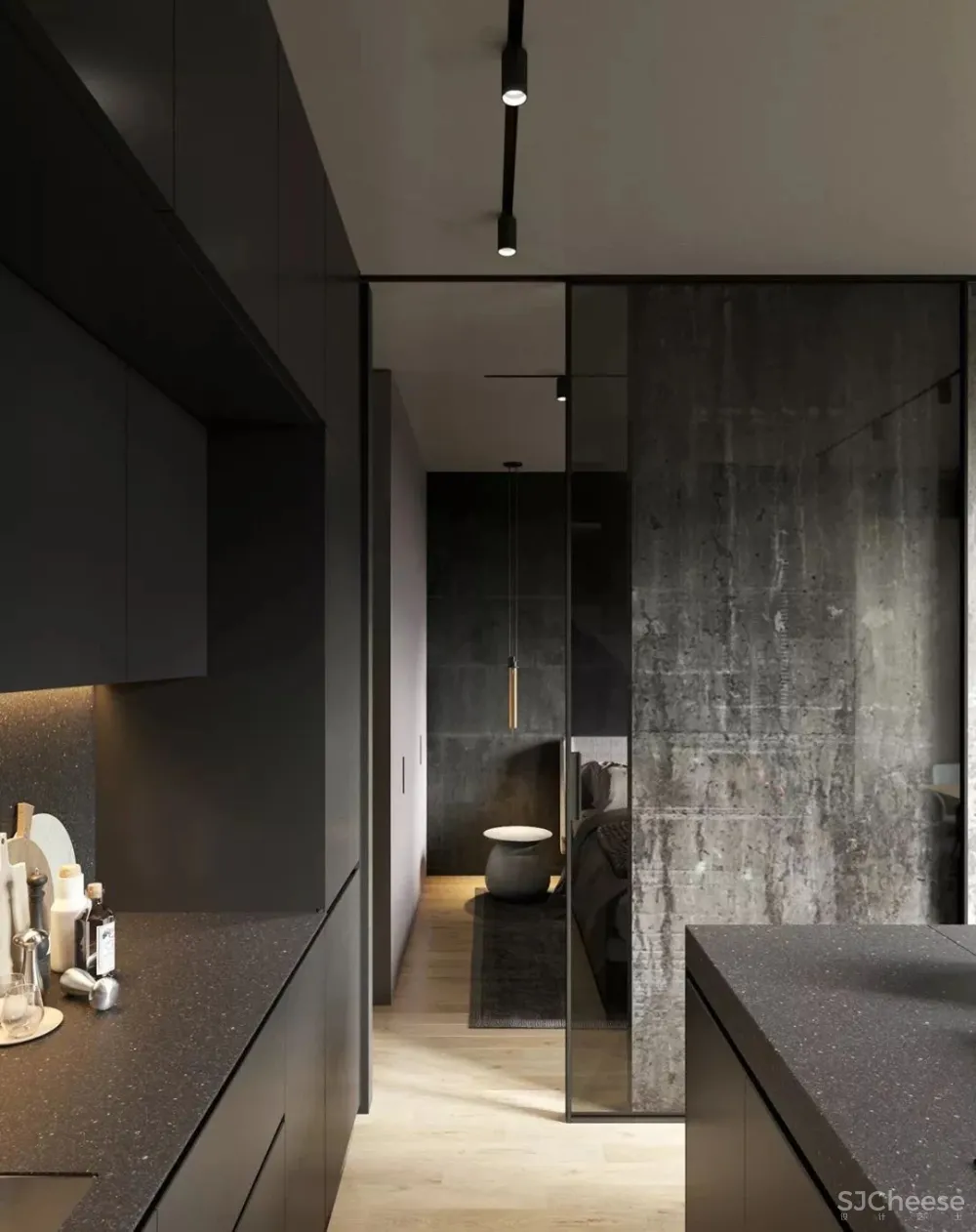 一套56㎡的住宅,设计很厉害,有颜有格调 !