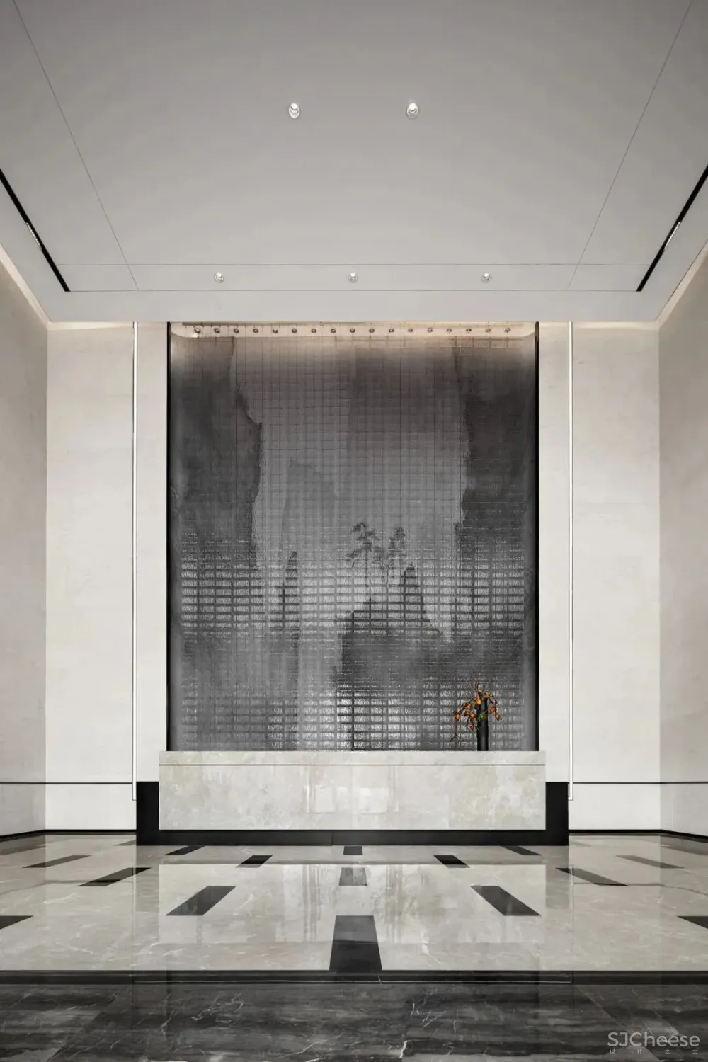 璞辉设计丨云水禅心，陶柳之下的现代二分法美学