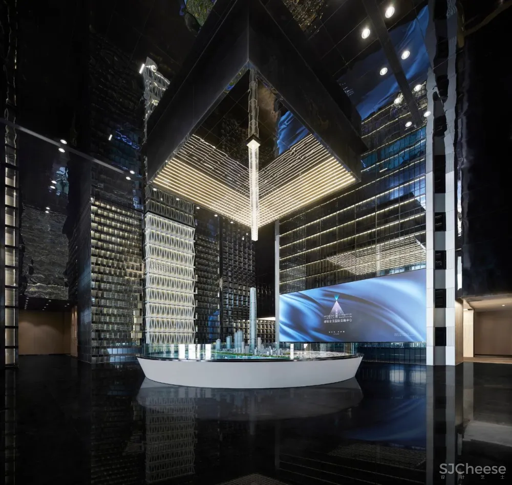 在镜像世界中寻找自己【绿地金茂国际金融中心售楼处】