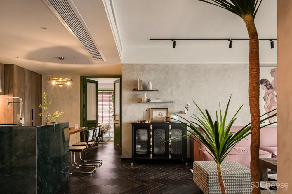 无法拒绝的vintage风,137㎡的小众美立即get!