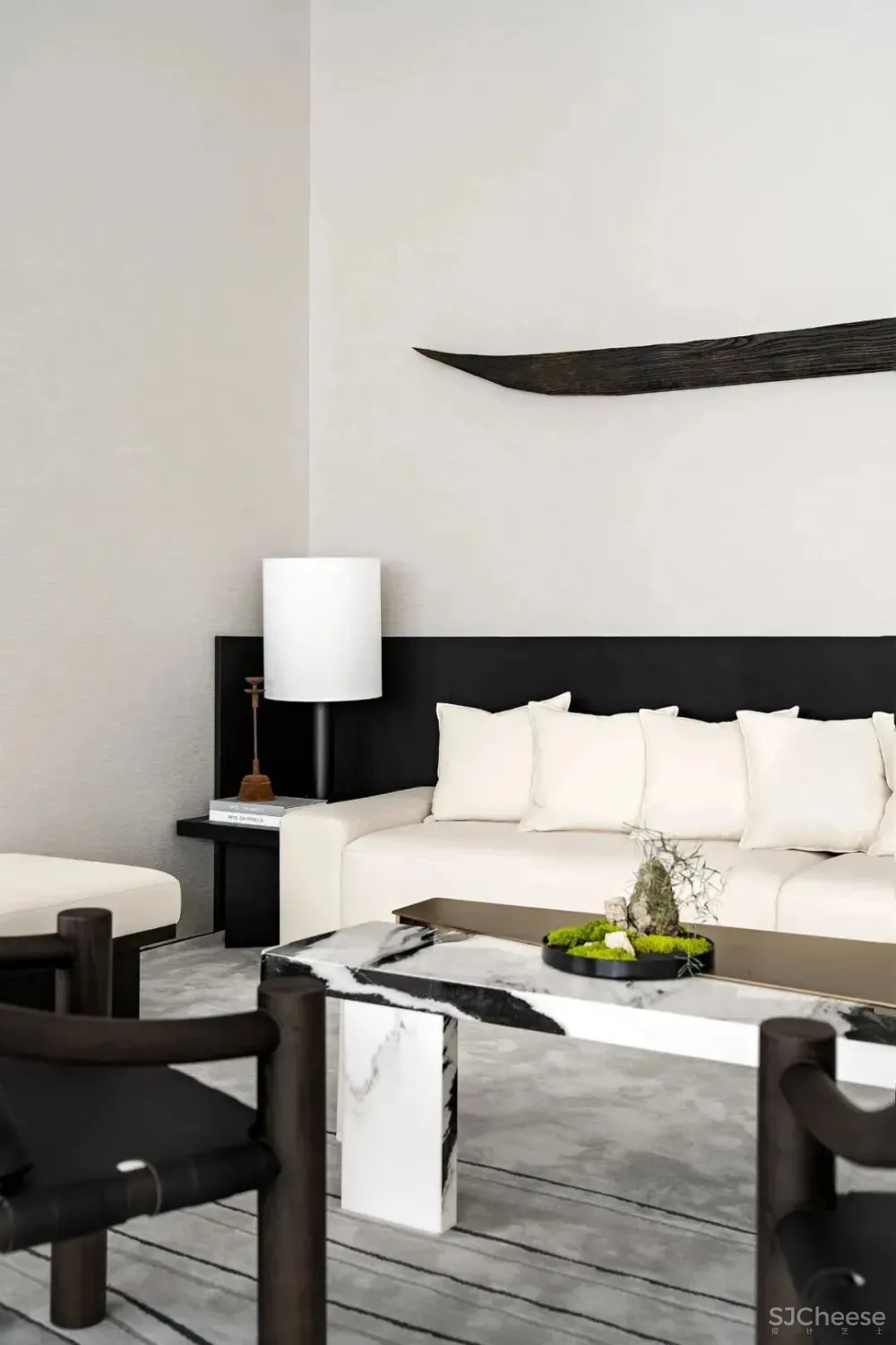 璞辉设计丨云水禅心，陶柳之下的现代二分法美学