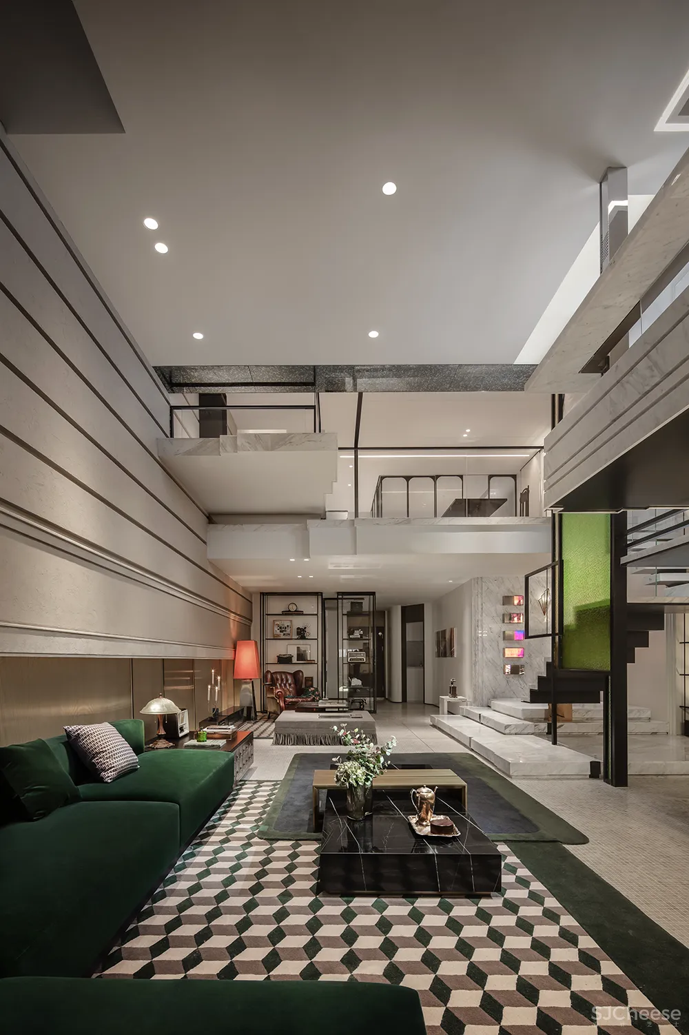 456m² 复古摩登，气质非凡的设计意境