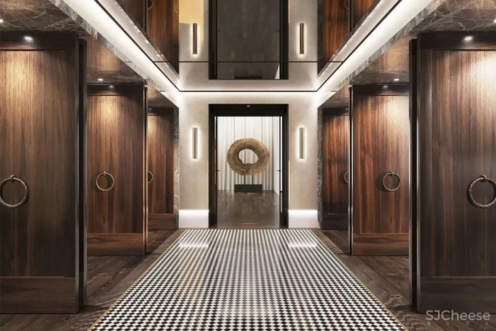 看看迪拜大平层,32层只有39套公寓,这配置是真奢华!