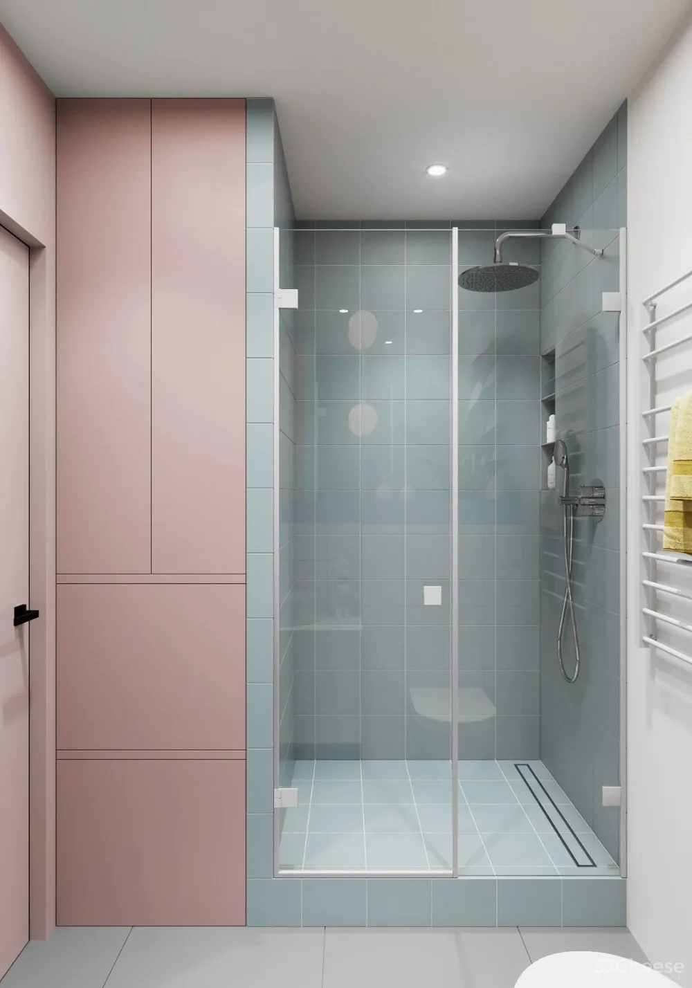 粉色系除了代表可爱,其实还很治愈