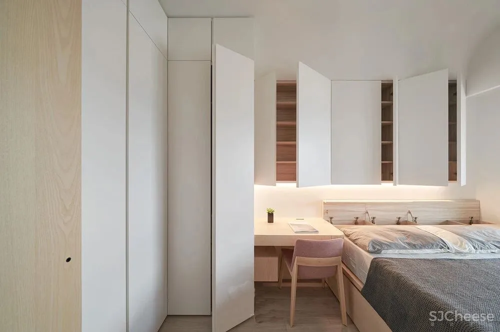 49㎡三口之家,这样设计超级显大!