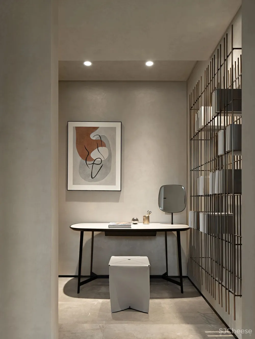 灰调奶咖的半山叠墅，远离喧嚣的质朴大宅！