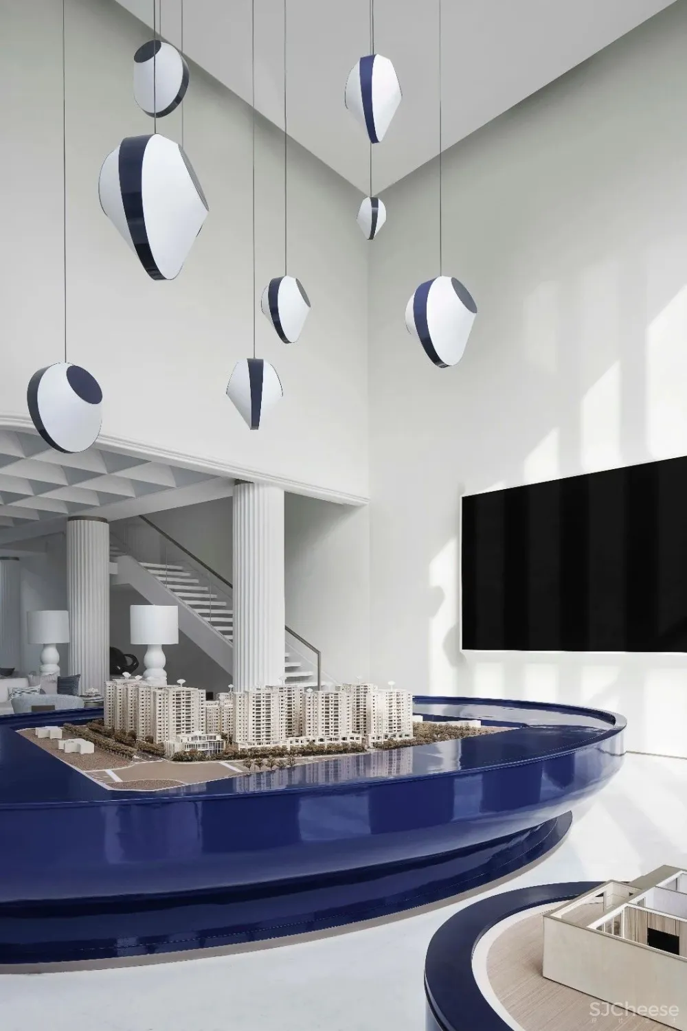 青岛实地蔷薇熙岸售楼处,空间里的“海” FORMWERKZ