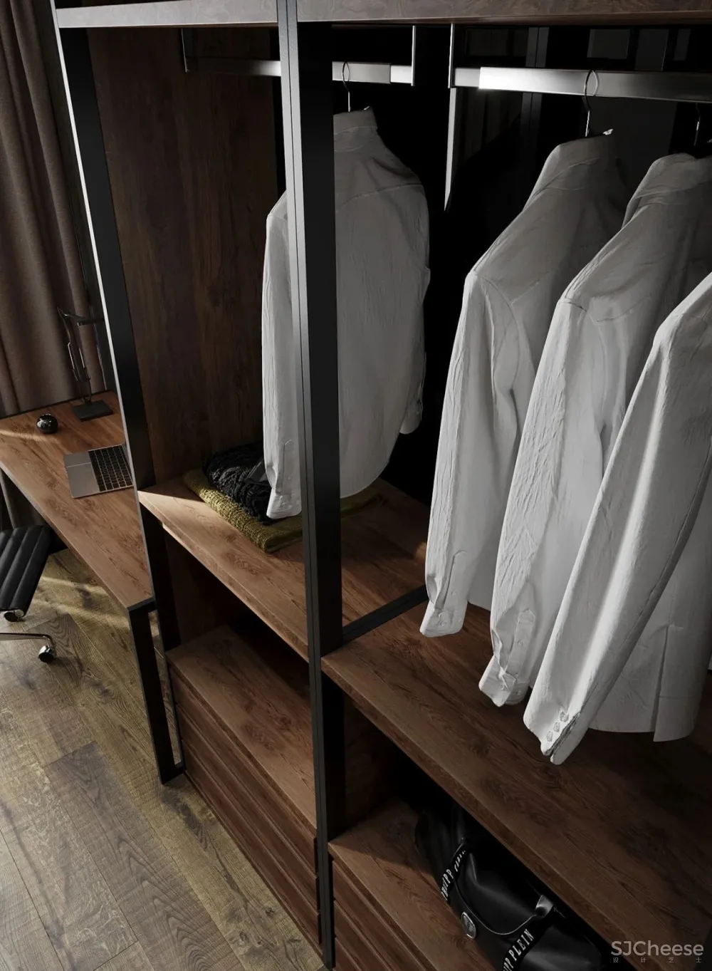 灰色极简空间，混凝土的质地！