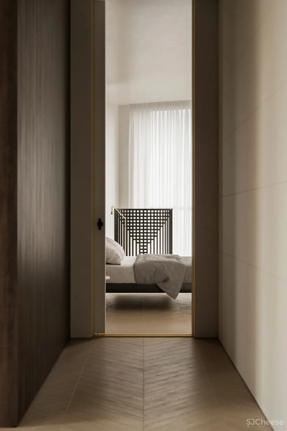 124㎡ 一室一厅,从客厅到卧室都很有格调