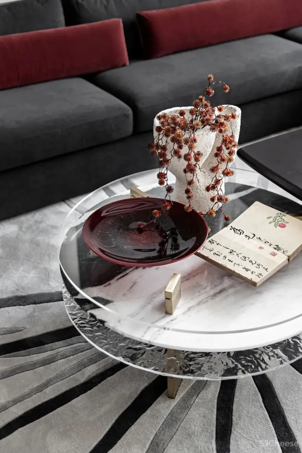 璞辉设计丨云水禅心，陶柳之下的现代二分法美学