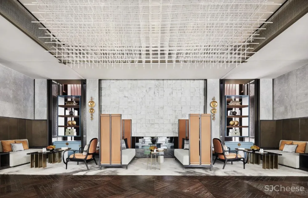 布鲁盟设计丨常州新城璞樾春秋售楼处 :典雅东方,借古开今