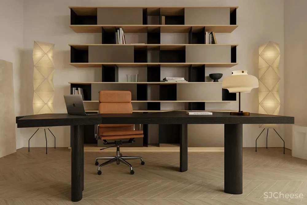 124㎡ 一室一厅,从客厅到卧室都很有格调