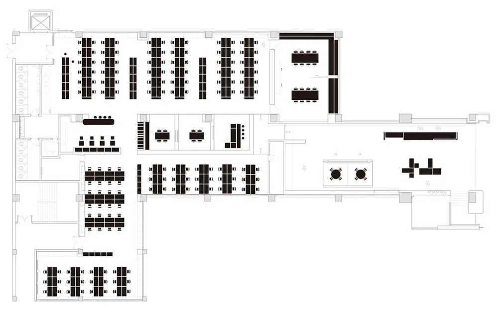 E Studio 壹所设计 九毛九集团办公室