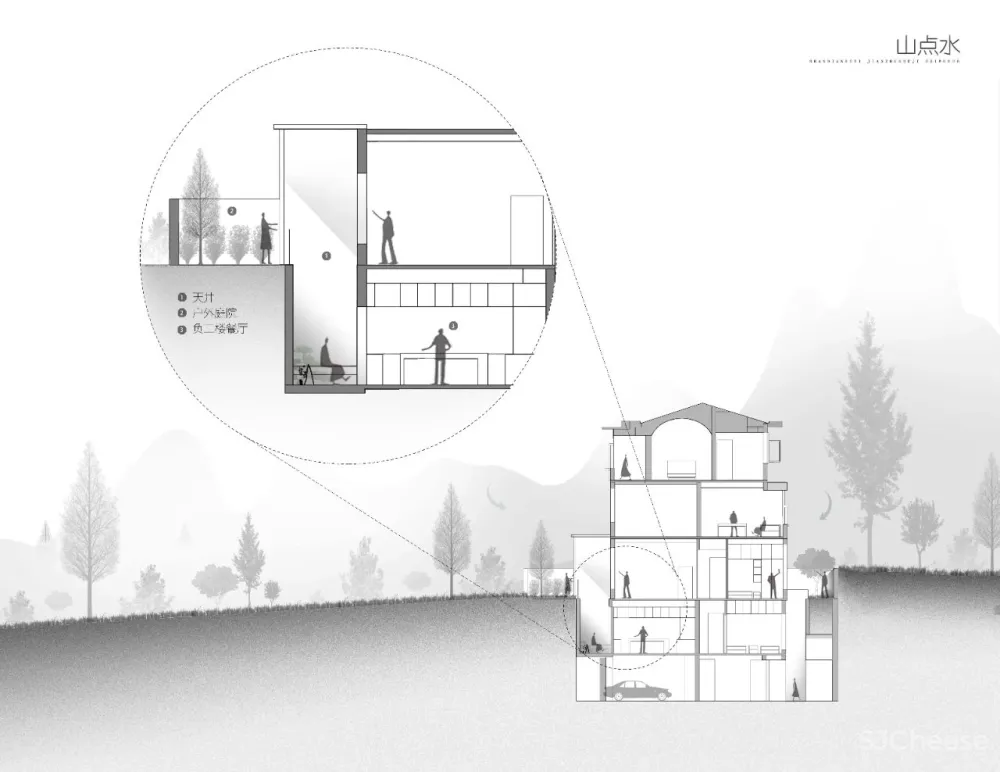 舞蹈家的300㎡新中式大宅,人与空间共同成长
