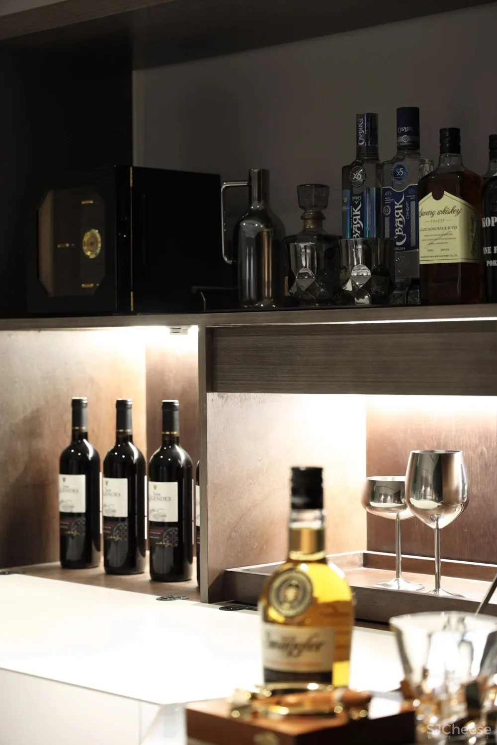 大朴-勿量：366㎡雾霭蓝法式美宅，直撩心底的静奢魅力！