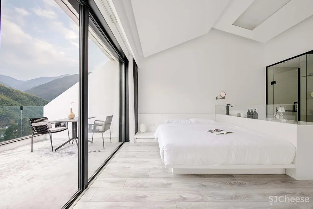 大山里的民宿设计,太美了!