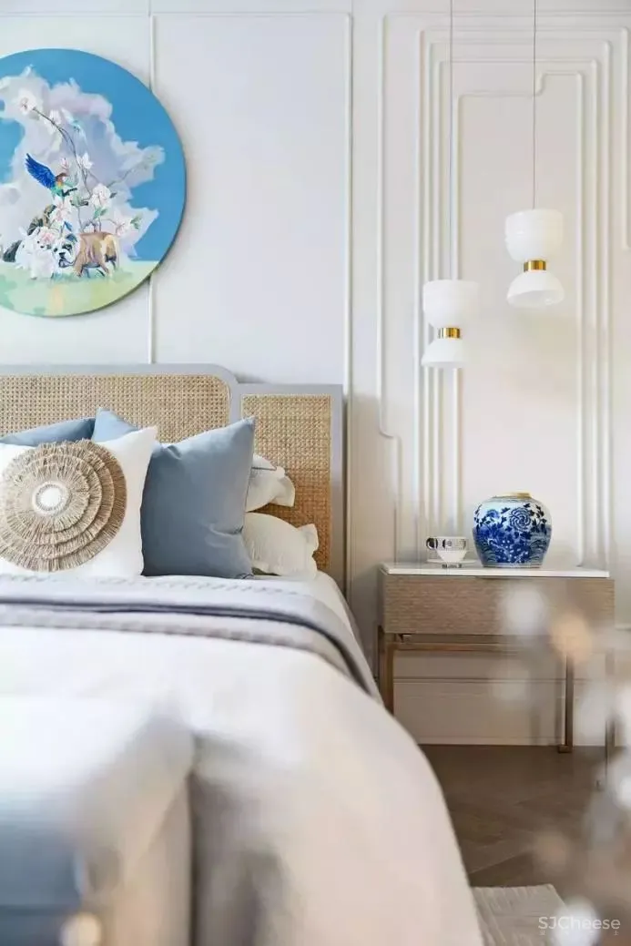 满满的设计亮点!319㎡样板间,全是知识点