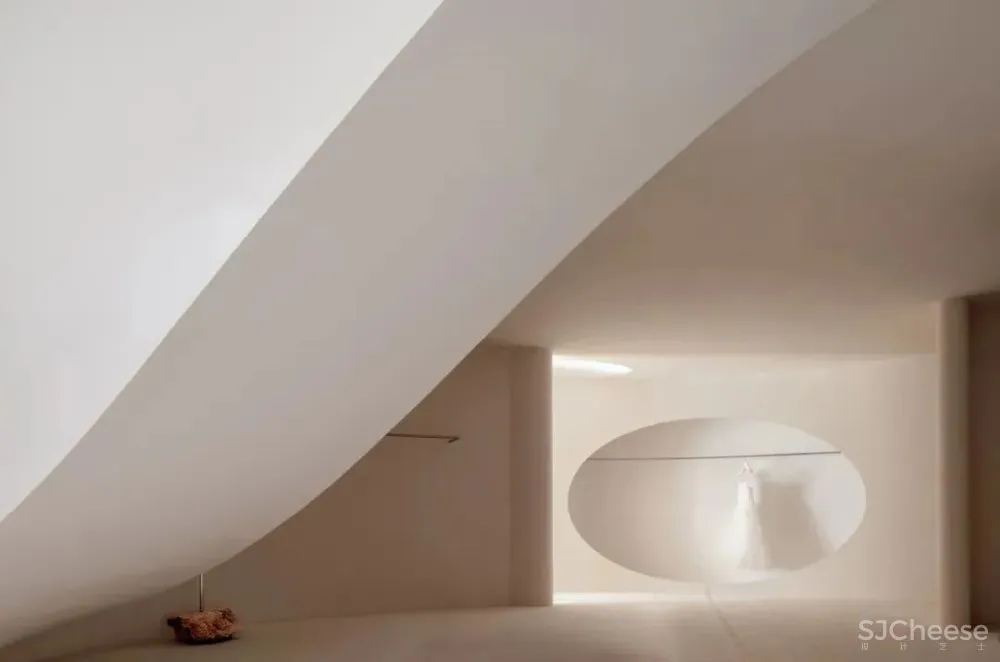 流线的自然永恒 婚纱高定艺术空间 尔我空间设计