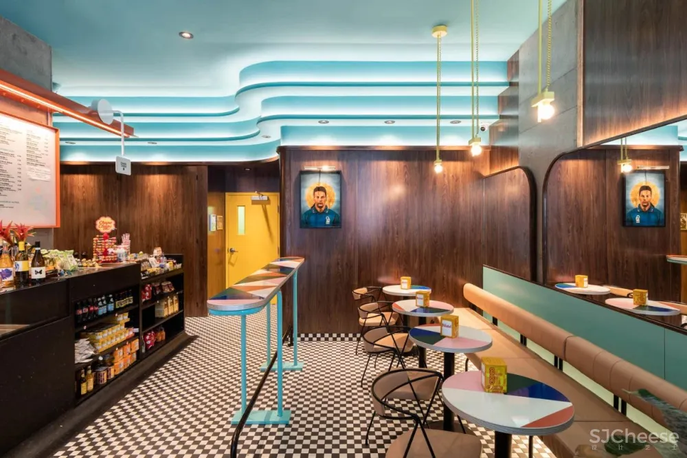 Caffettiera Caffé Bar in Montréal by Ménard Dworkind.