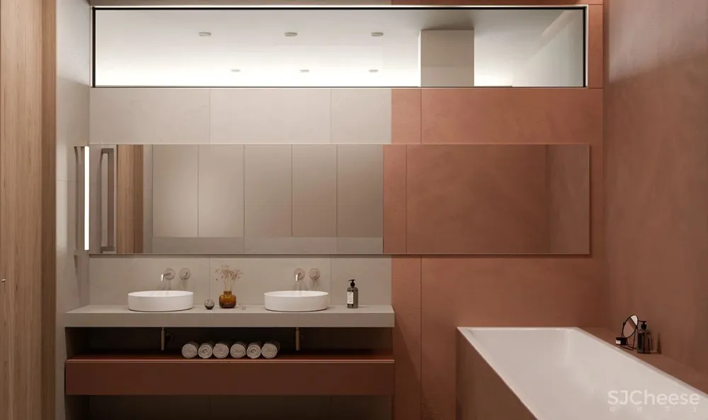 76㎡绿色朴质,细节处显精致!