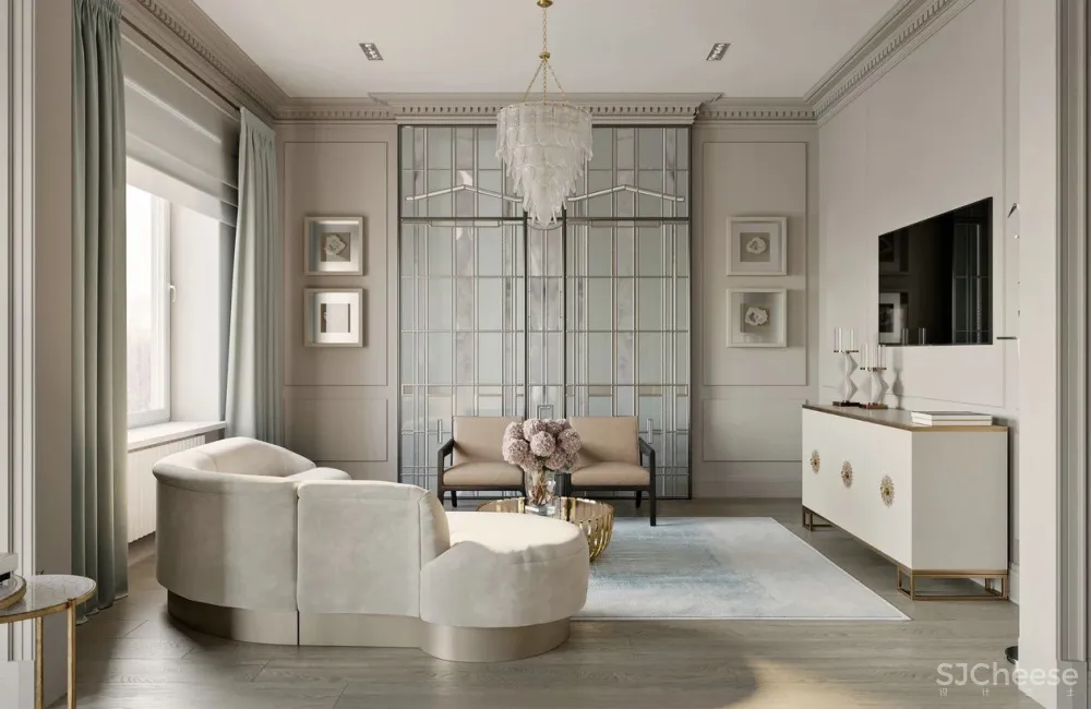 【搭-配】优雅是她的性格，臻品清新美式设计 Parsifal Design Studio