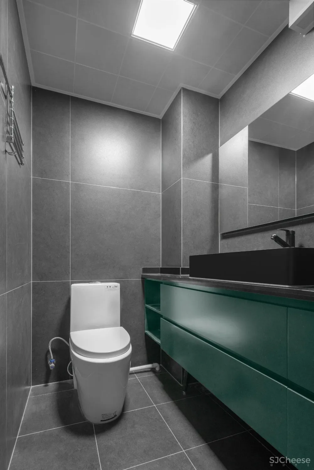 无主灯设计、高级灰撞色，这个家太有范 久栖设计