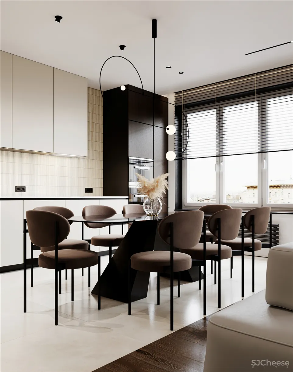 114㎡两居室,量身定制的家具颜值高又实用