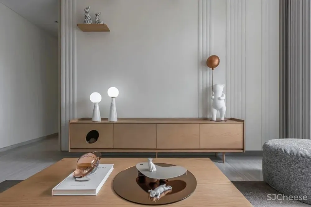 MUJI风,与猫咪共处的工程学美居 观致设计