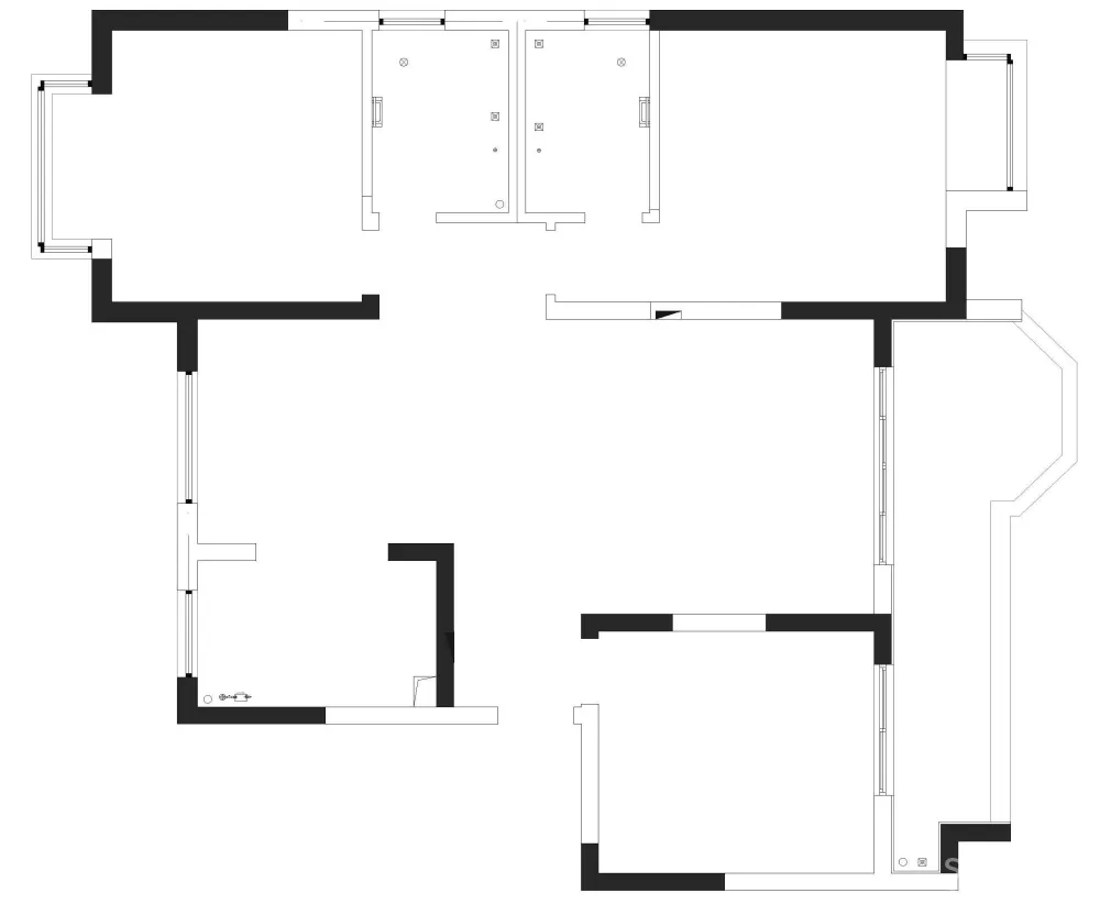让两个女儿赤脚奔跑的家，140㎡浅色三室纯净通透，极简软装，倍感高级！
