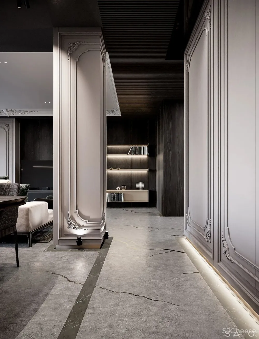 简约线条灰色系,一半是设计,一半是艺术