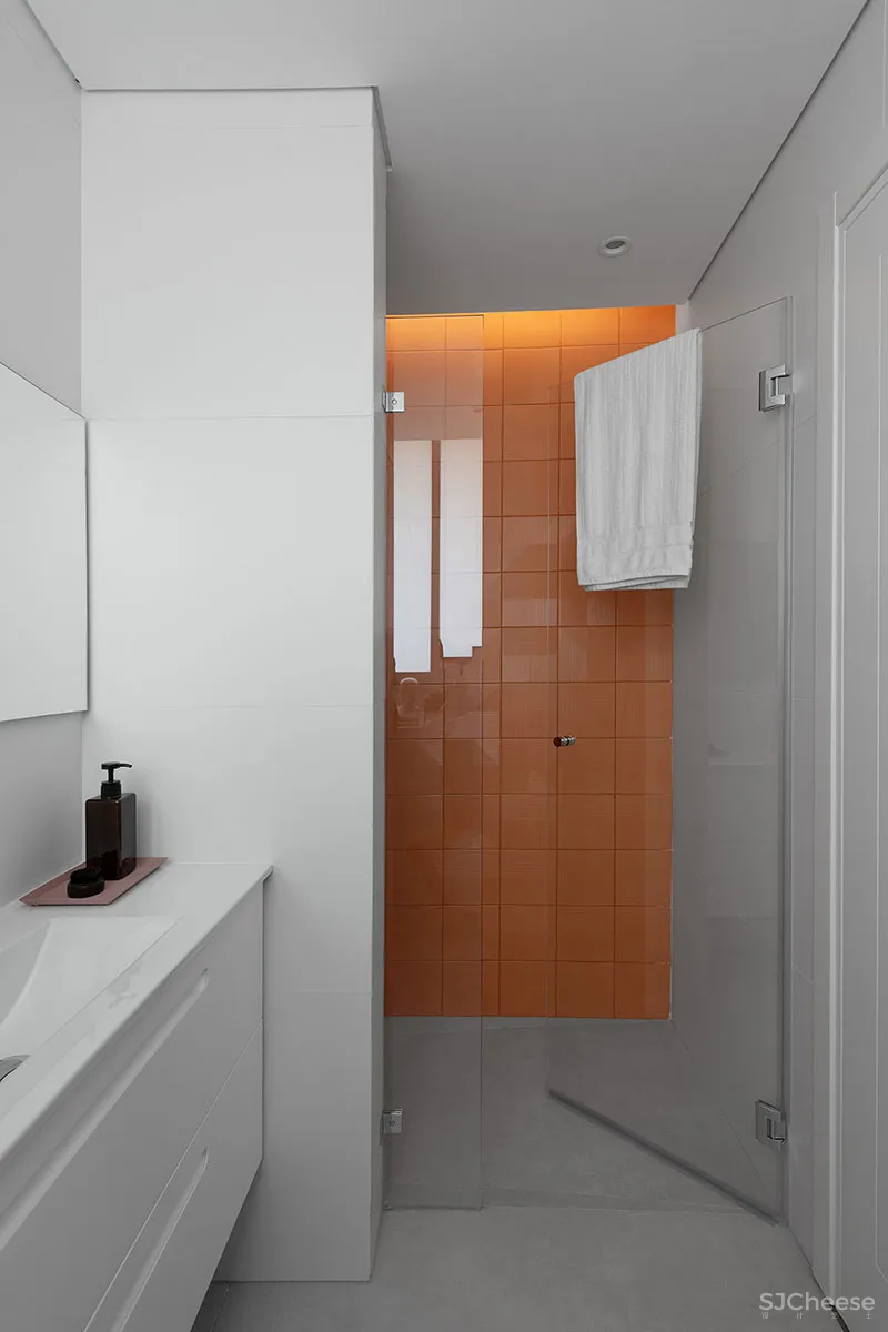 130㎡ 三居室,全开放客厅,连玄关都省了