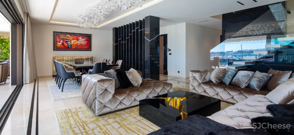 顶奢家具、岛屿住宅、私人直升机场，妥妥的人生巅峰！