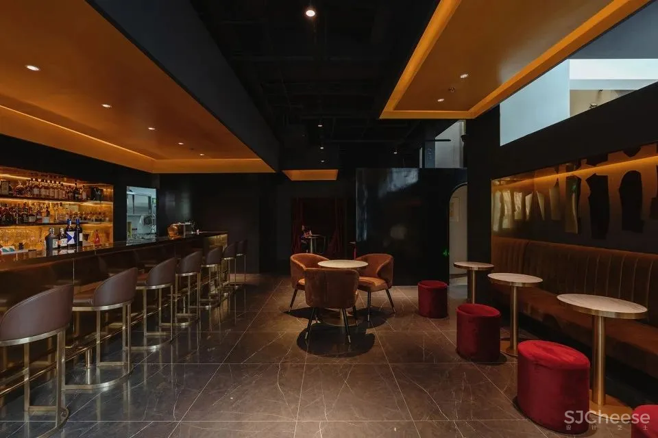 高端西装订制工作室和时髦的酒吧 北京 丹迪先生的昼与夜 B336 Design Group